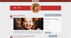 Desktop Screenshot of chocolatenchildren.com